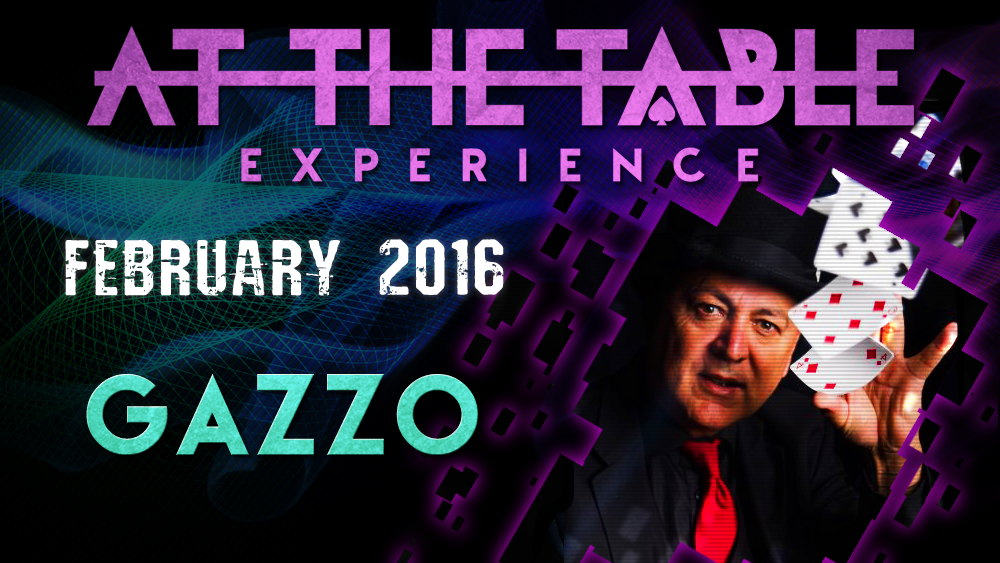(image for) At the Table Live Lecture Gazzo February 3rd 2016 DOWNLOAD